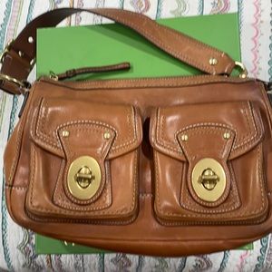AUTHENTIC COACH LEATHER SHOULDER BAG